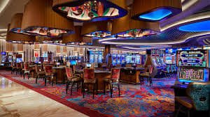 Dealer live Casino Hold'em di nagapoker dengan tabel pembayaran